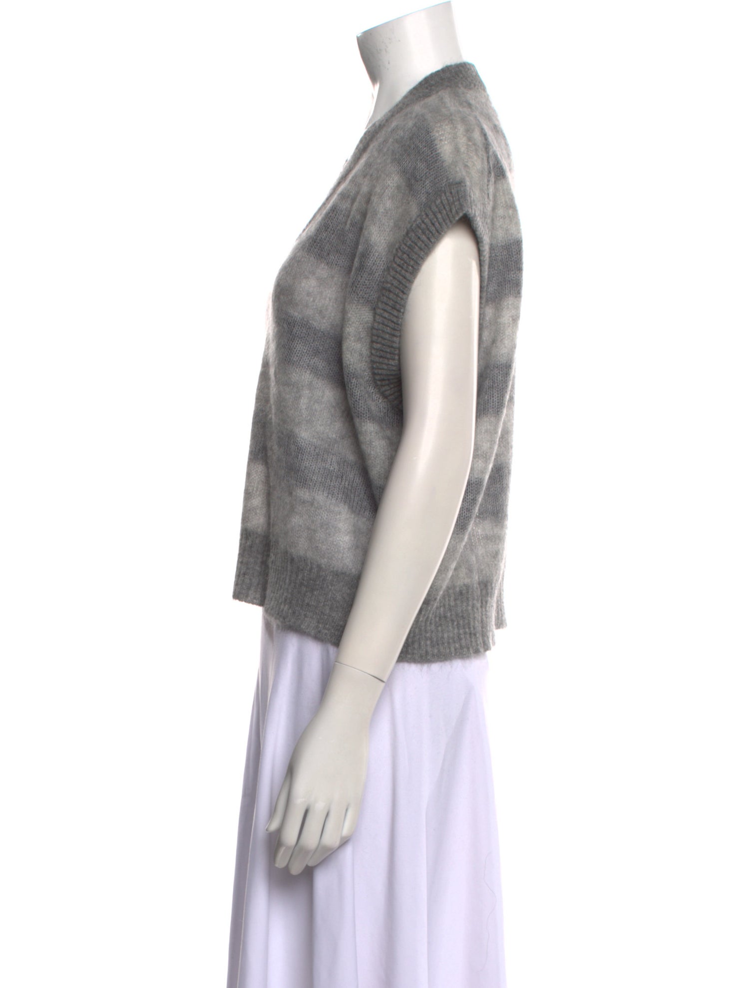 Brunello Cucinelli Mohair Striped Sweater