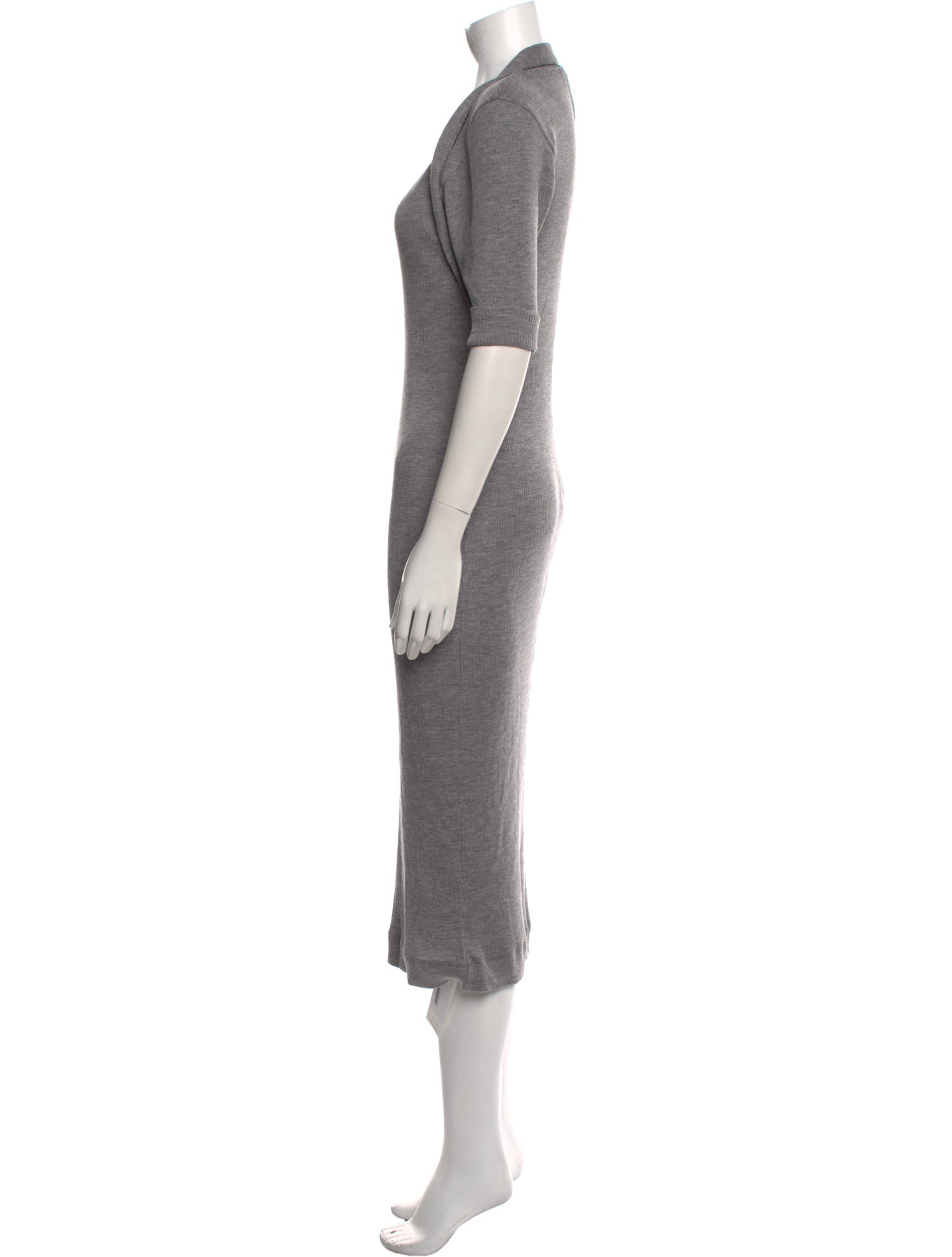 Brunello Cucinelli Wool Long Dress