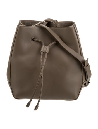 Brunello Cucinelli Leather Bucket Bag