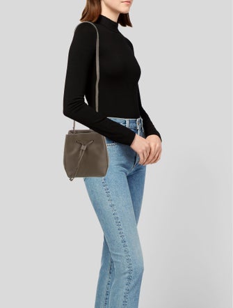 Brunello Cucinelli Leather Bucket Bag