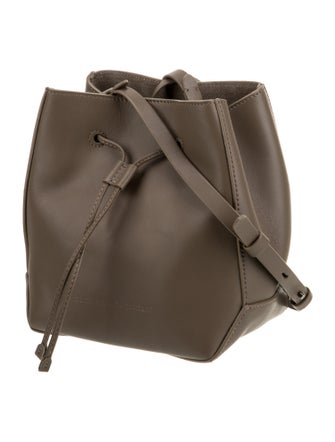 Brunello Cucinelli Leather Bucket Bag