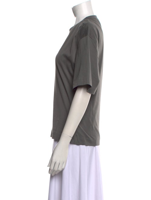 Brunello Cucinelli Graphic Print Crew Neck T-Shirt