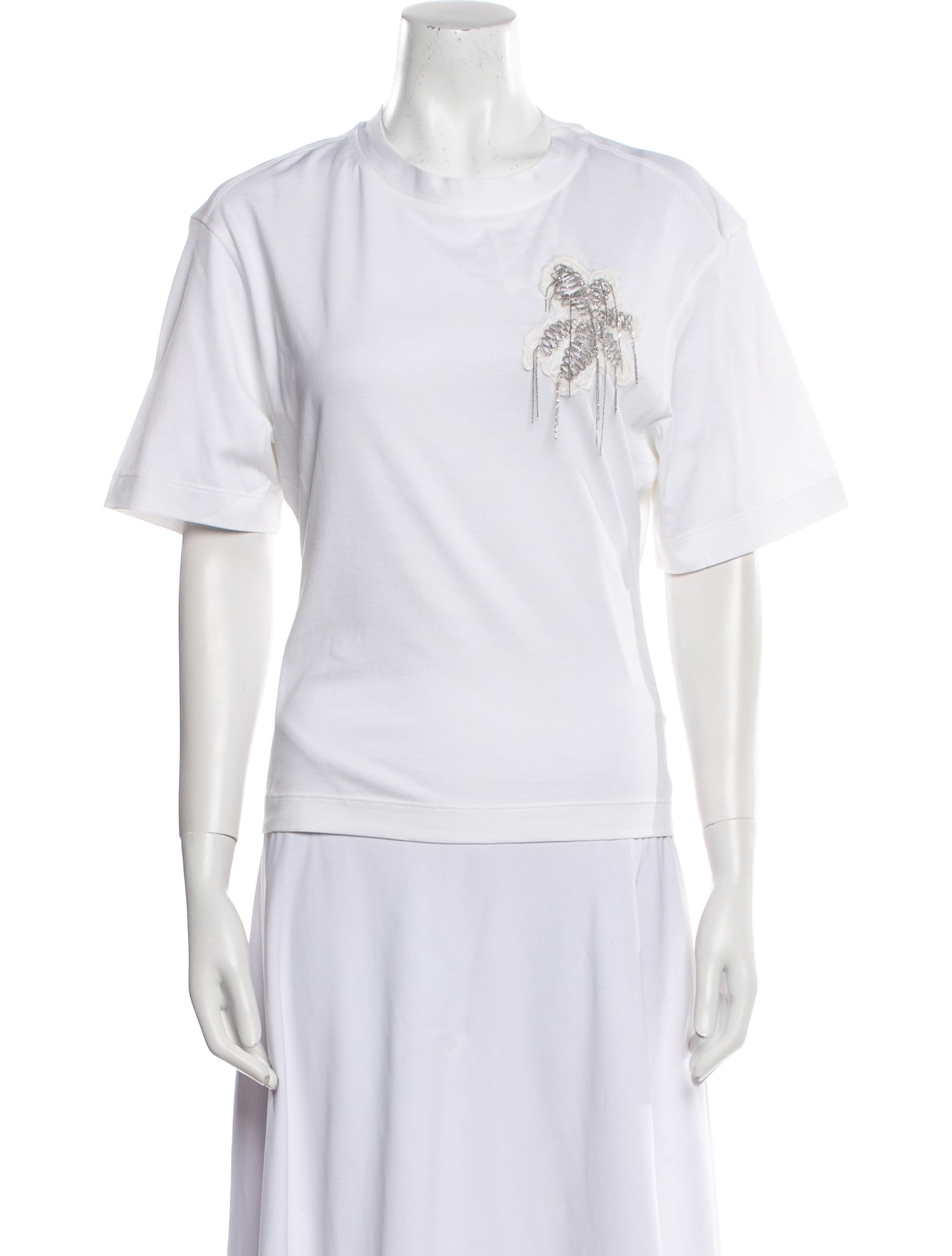 Brunello Cucinelli Crew Neck Short Sleeve T-Shirt