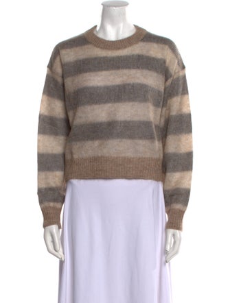 Brunello Cucinelli Mohair Striped Sweater