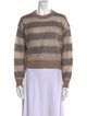 Brunello Cucinelli Mohair Striped Sweater