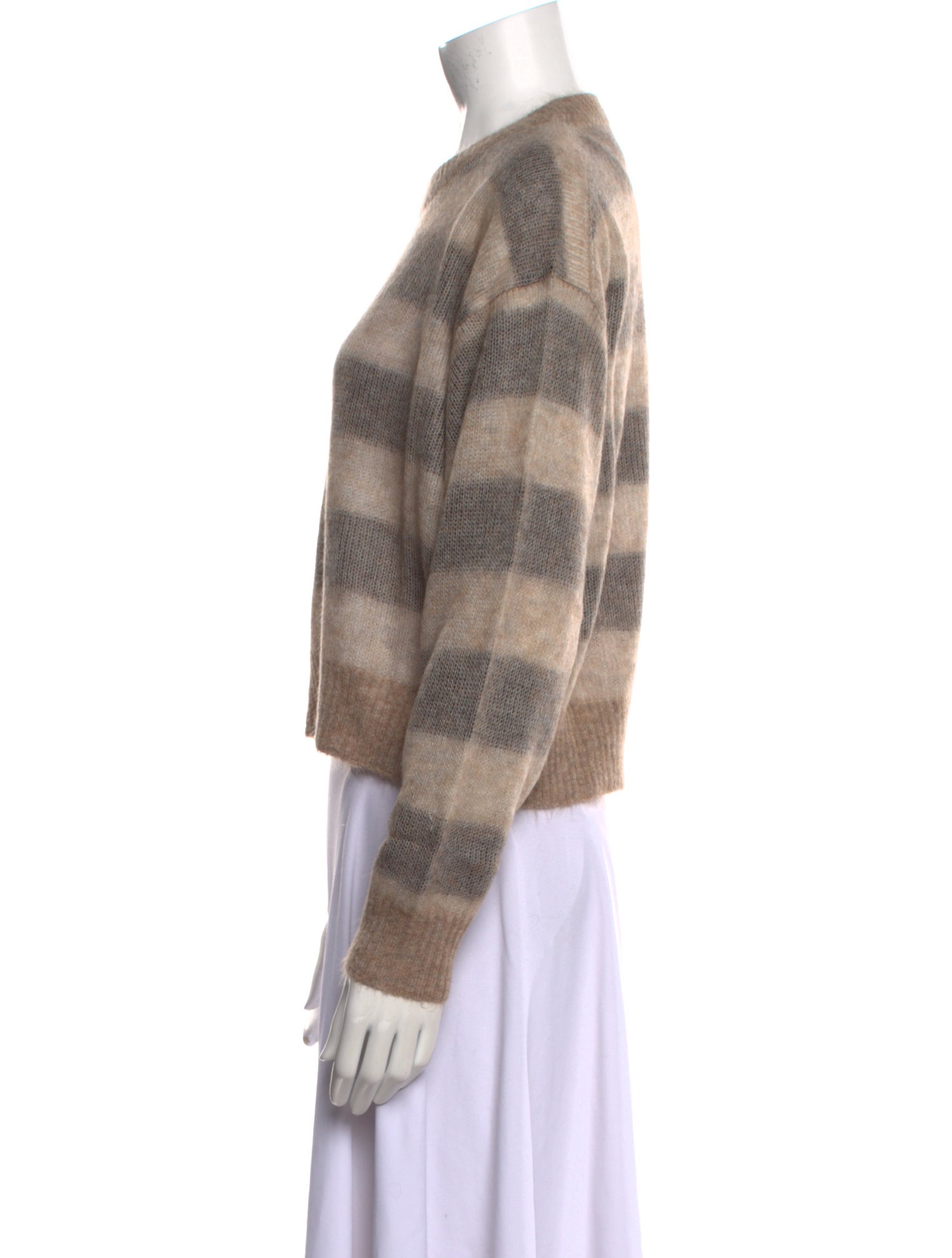 Brunello Cucinelli Mohair Striped Sweater