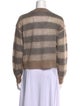 Brunello Cucinelli Mohair Striped Sweater