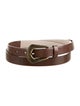 Brunello Cucinelli Skinny Leather Belt