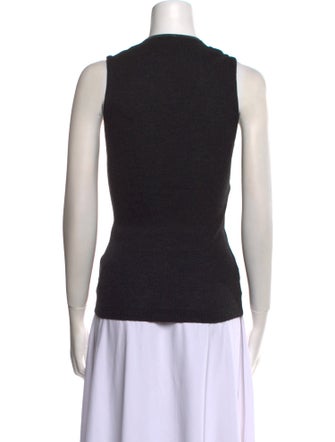 Brunello Cucinelli Wool V-Neck Top