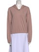Brunello Cucinelli V-Neck Long Sleeve Sweatshirt