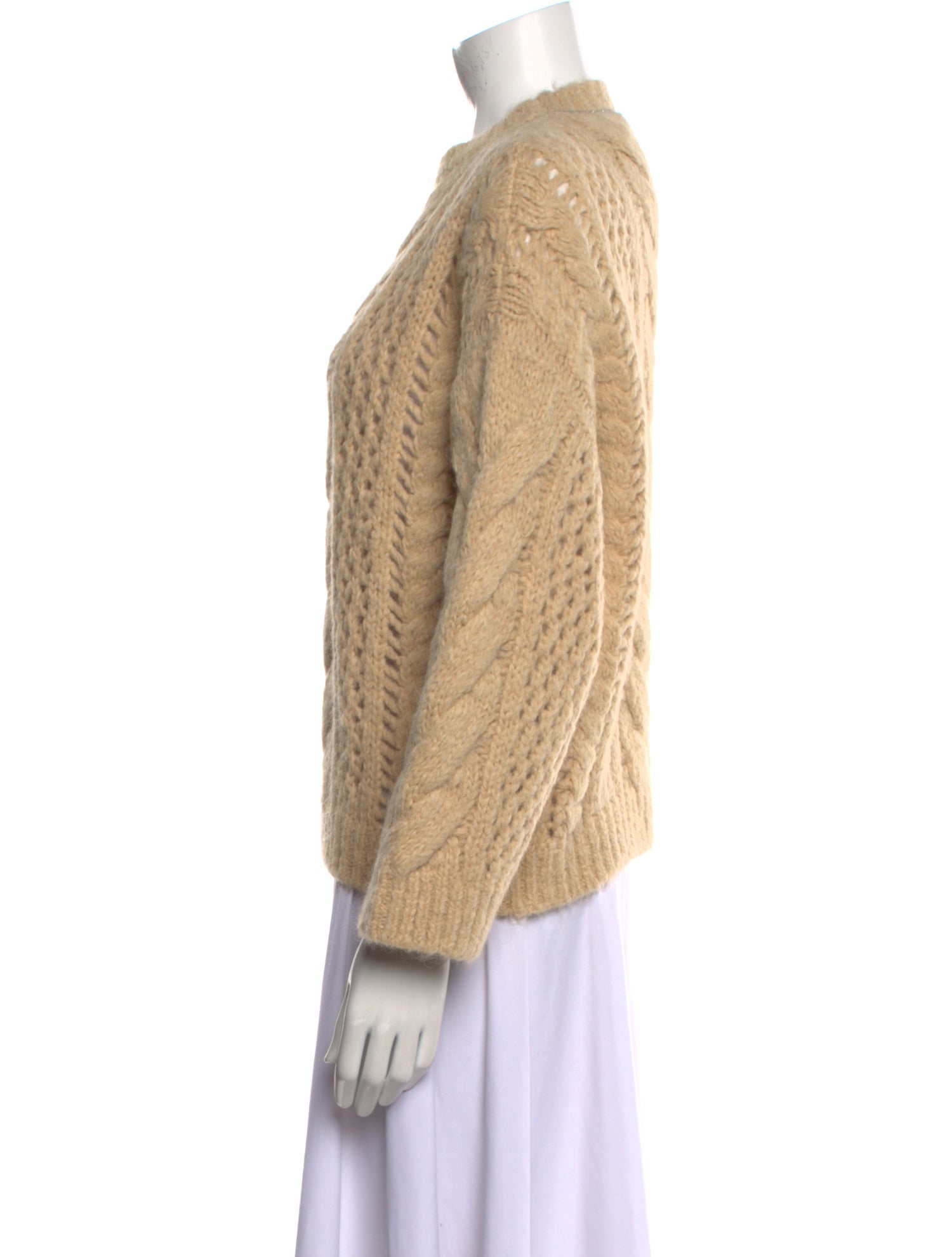 Brunello Cucinelli Alpaca Crew Neck Sweater
