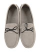 Brunello Cucinelli Suede Bow Accents Loafers