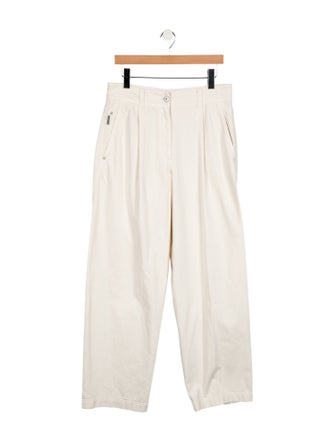 Brunello Cucinelli High-Rise Wide Leg Jeans