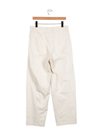 Brunello Cucinelli High-Rise Wide Leg Jeans