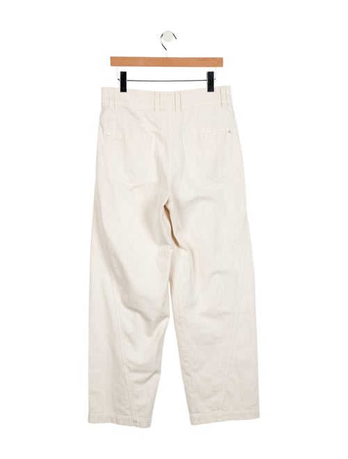 Brunello Cucinelli High-Rise Wide Leg Jeans