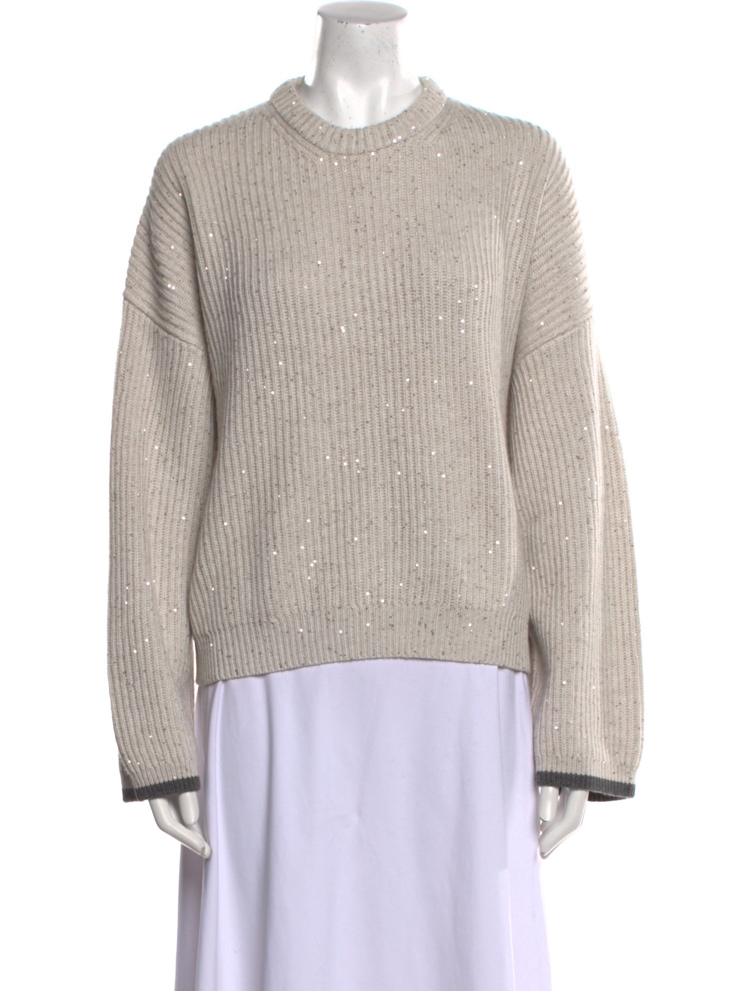Brunello Cucinelli Cashmere Mock Neck Sweater
