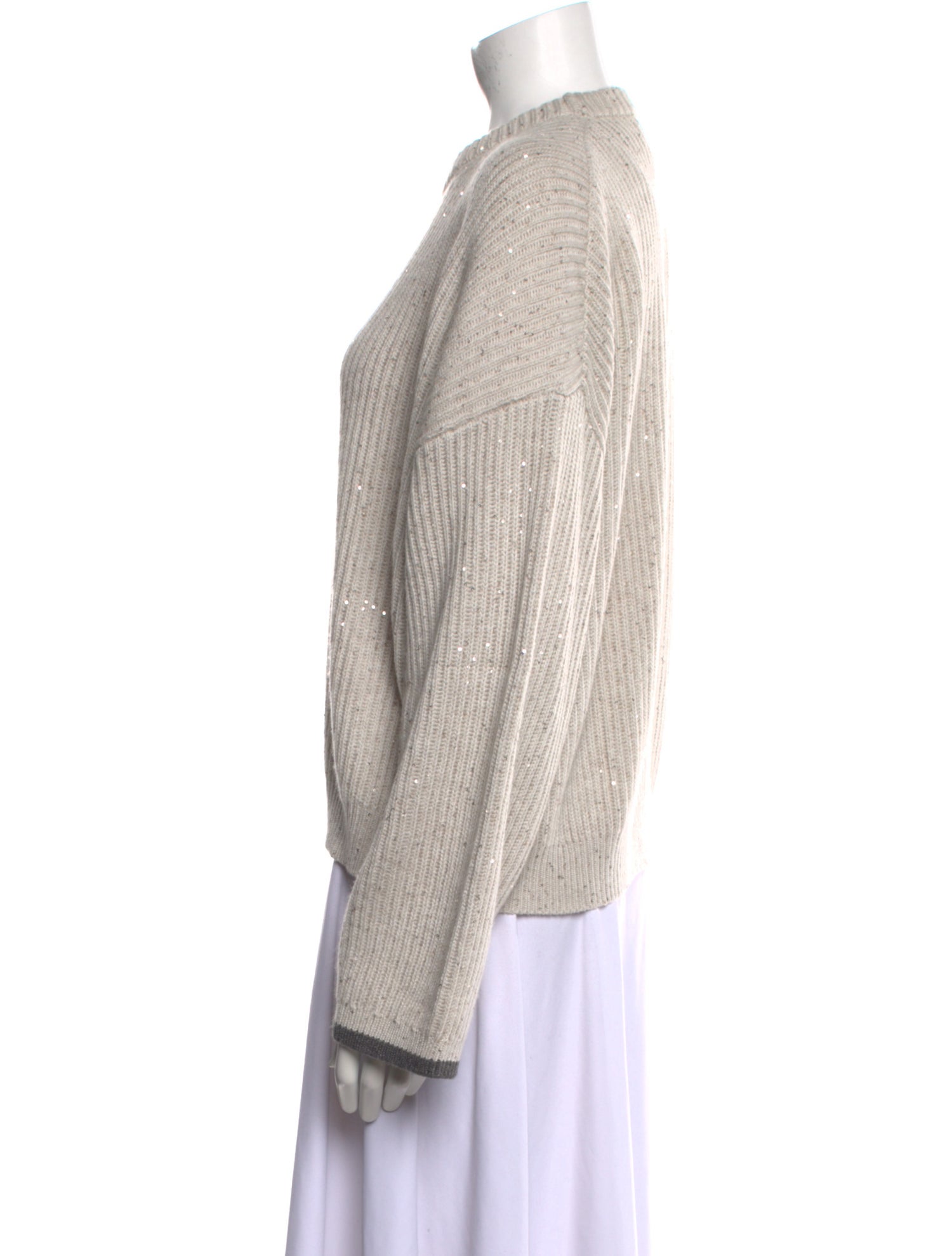 Brunello Cucinelli Cashmere Mock Neck Sweater