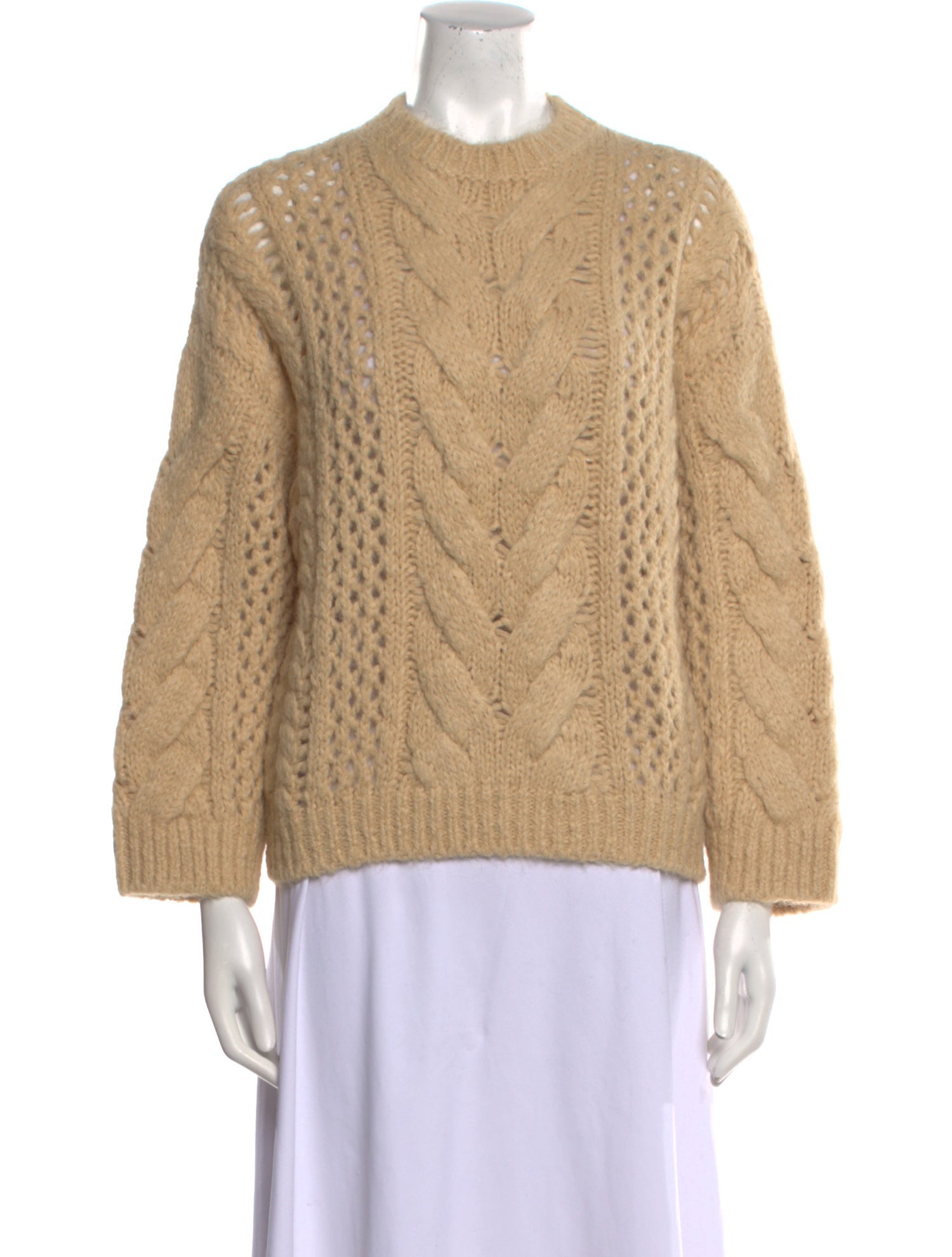 Brunello Cucinelli Alpaca Crew Neck Sweater