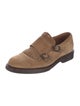 Brunello Cucinelli Suede Monk Straps