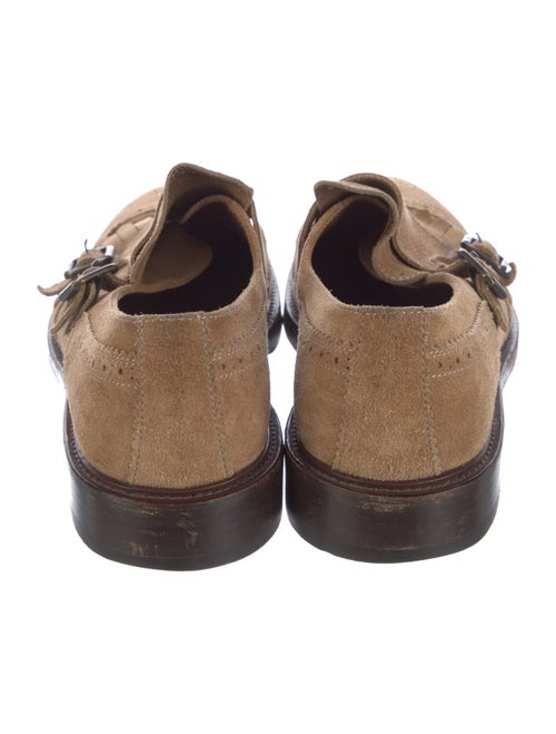 Brunello Cucinelli Suede Monk Straps