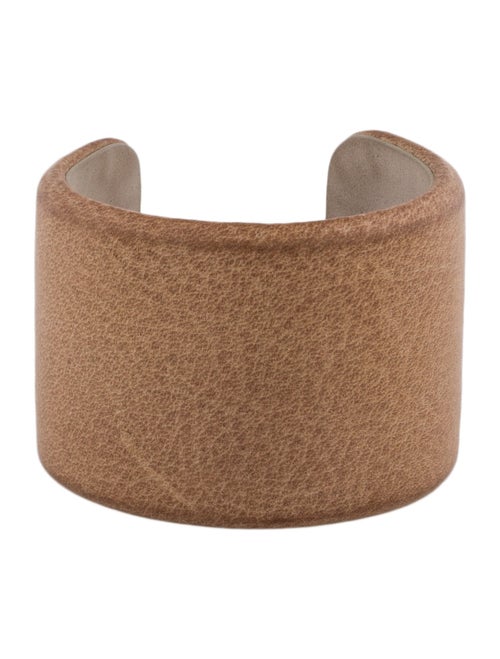 Brunello Cucinelli Leather Cuff Bracelet