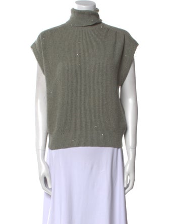 Brunello Cucinelli Wool Turtleneck Sweater