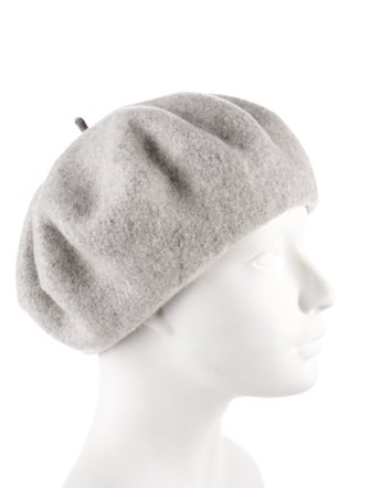 Brunello Cucinelli Grey Wool Hat