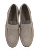 Brunello Cucinelli Suede Studded Accents Loafers