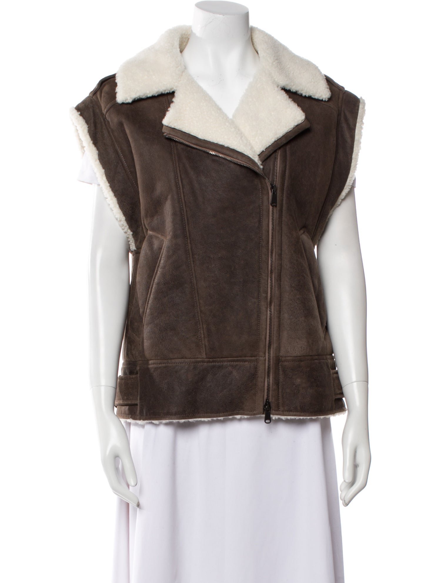 Brunello Cucinelli Leather Vest