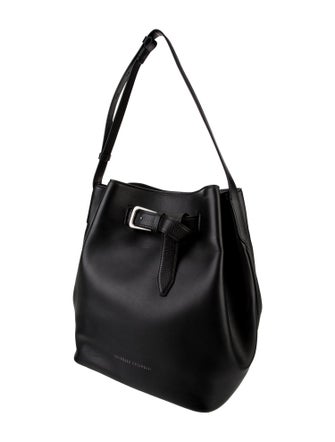 Brunello Cucinelli Leather Bucket Bag