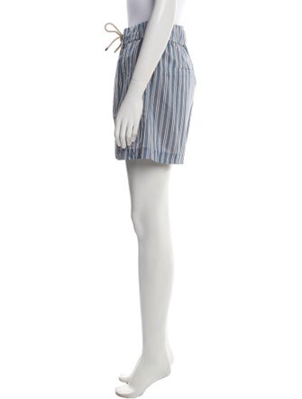 Brunello Cucinelli Striped Mini Shorts