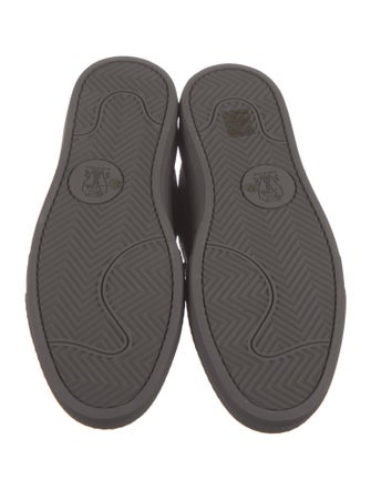 Brunello Cucinelli Suede Beaded Accents Sneakers