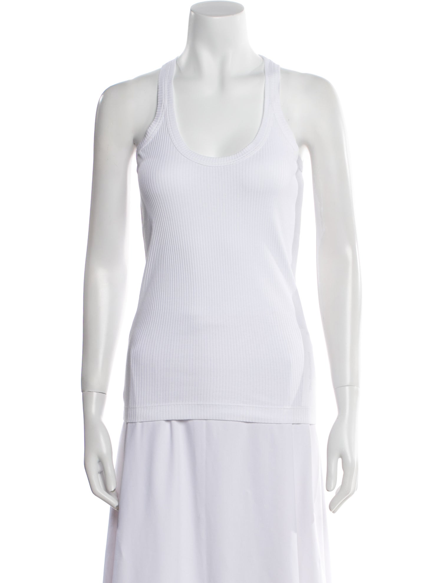 Brunello Cucinelli Scoop Neck Sleeveless Top