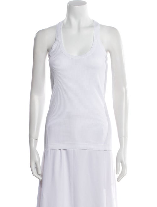 Brunello Cucinelli Scoop Neck Sleeveless Top