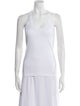 Brunello Cucinelli Scoop Neck Sleeveless Top