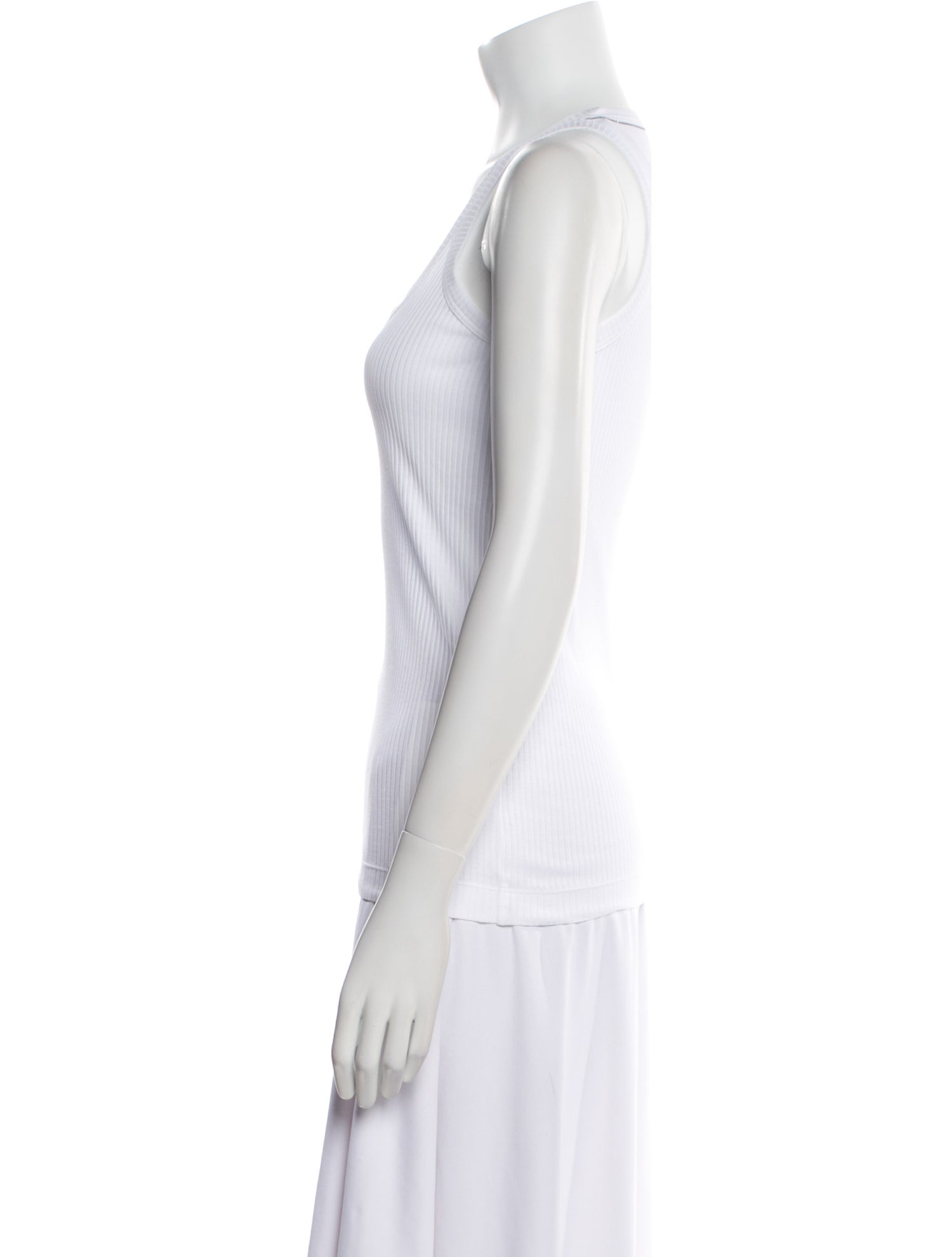 Brunello Cucinelli Scoop Neck Sleeveless Top