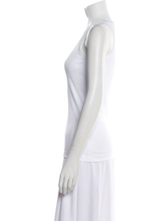 Brunello Cucinelli Scoop Neck Sleeveless Top