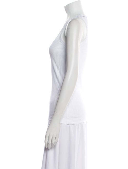 Brunello Cucinelli Scoop Neck Sleeveless Top