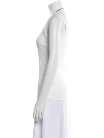 Brunello Cucinelli Scoop Neck Sleeveless Top