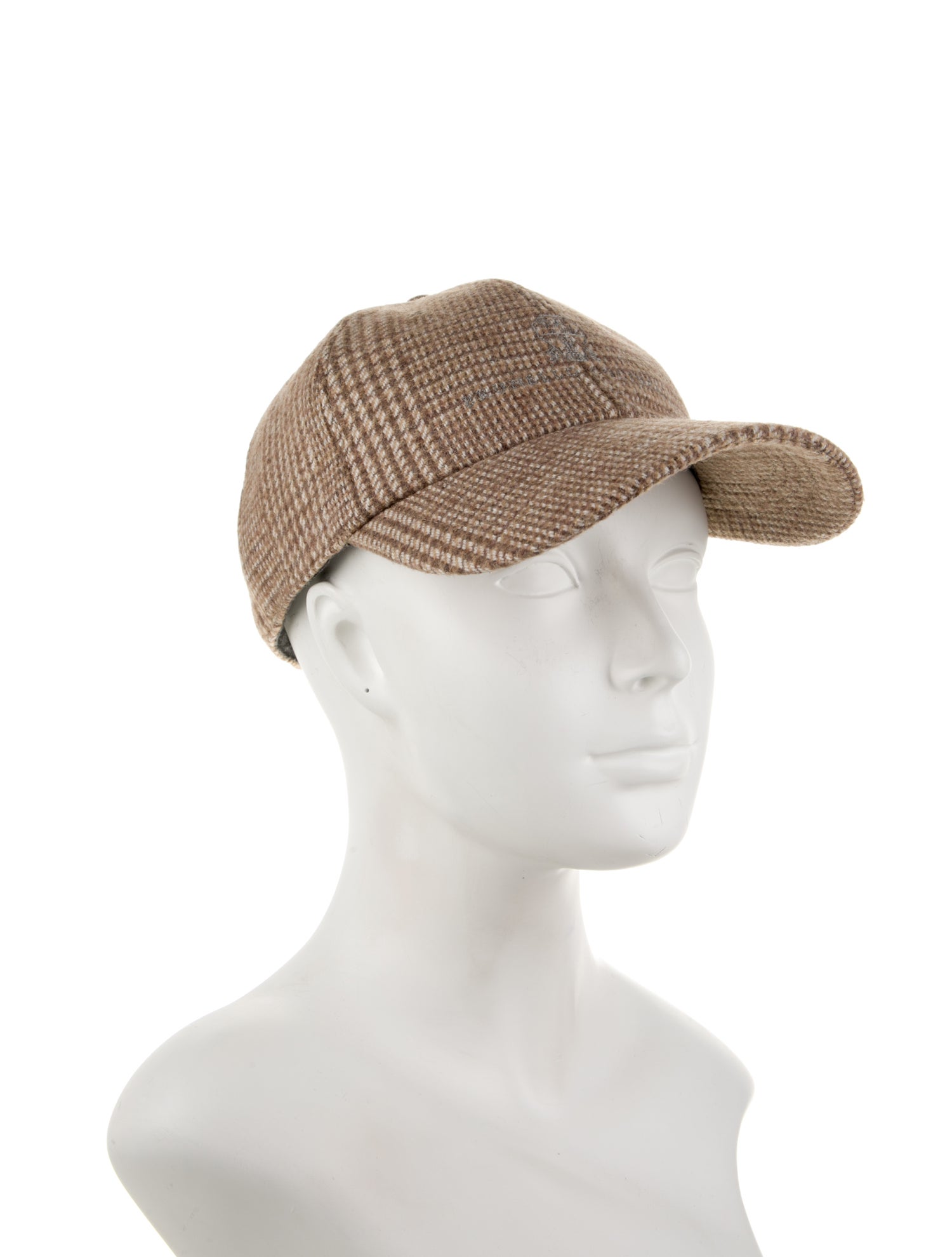 Brunello Cucinelli Embroidered Wool Baseball Hat