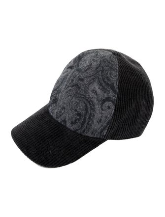 Brunello Cucinelli Patterned Cotton Baseball Hat