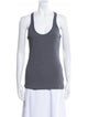 Brunello Cucinelli Scoop Neck Sleeveless Top