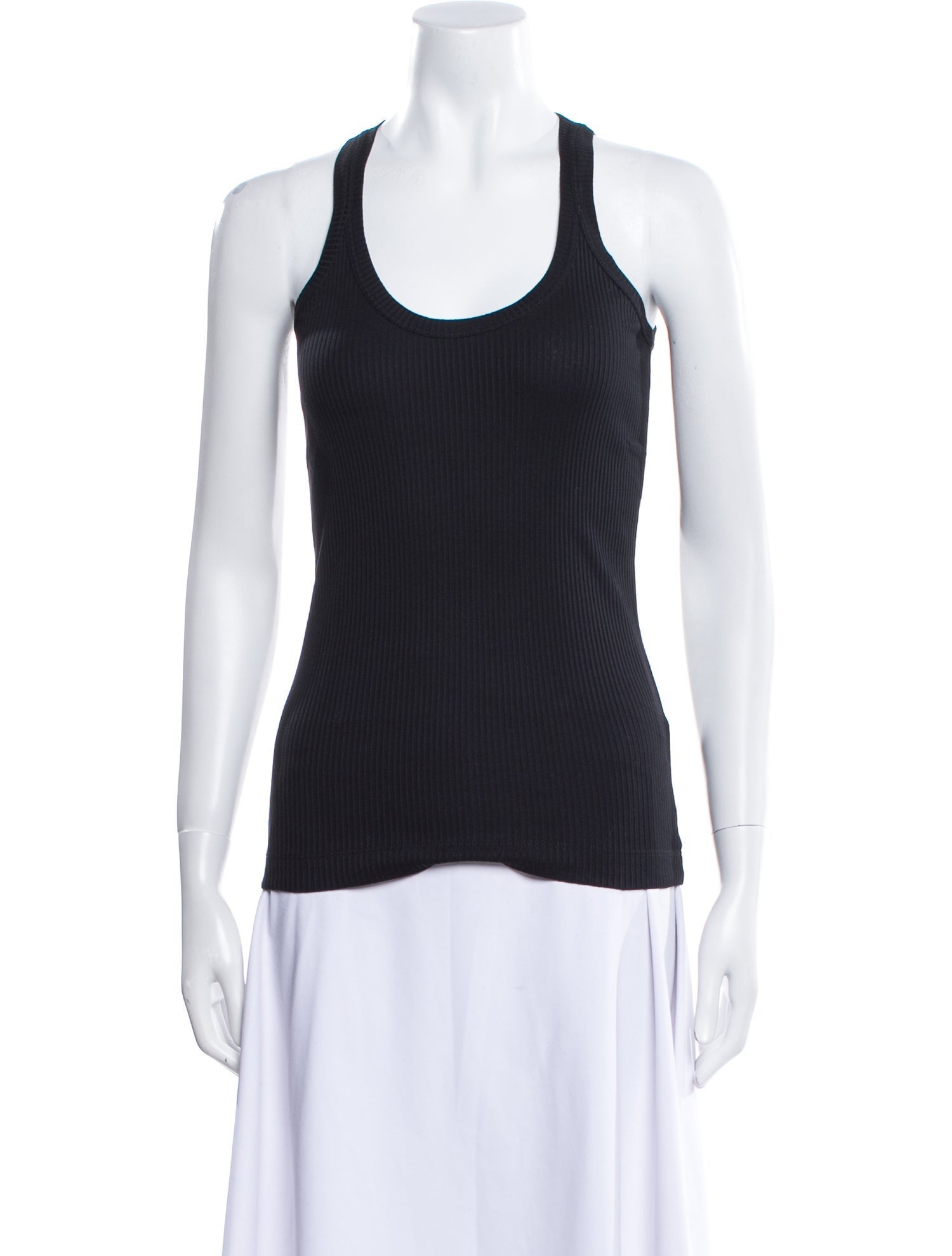 Brunello Cucinelli Scoop Neck Sleeveless Top