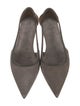 Brunello Cucinelli Suede Studded Accents Flats