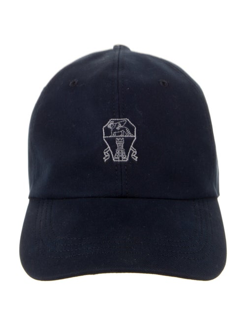 Brunello Cucinelli Embroidered Cotton Baseball Hat
