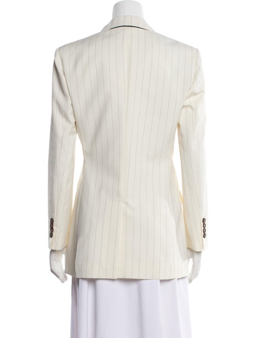 Brunello Cucinelli Virgin Wool Striped Blazer