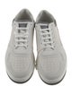 Brunello Cucinelli Leather Colorblock Pattern Sneakers