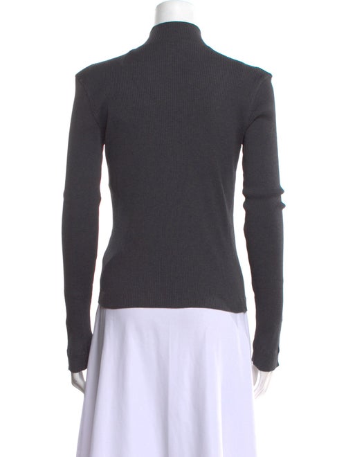 Brunello Cucinelli Mock Neck Long Sleeve Top