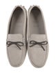 Brunello Cucinelli Suede Bow Accents Loafers