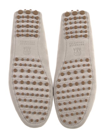 Brunello Cucinelli Suede Bow Accents Loafers
